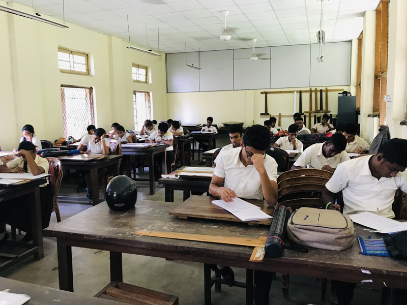 Scholarship Test at Ratmalana Tech College (2)