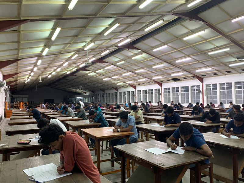 Scholarship Test at Univ of Peradeniya